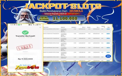 Bukti Kemenangan Member Setia Kami A***A**A9*7 Sebesar Rp 1.110.000 di Permainan baccarat