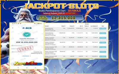 Bukti Kemenangan Member Setia Kami C**O**99* Sebesar Rp 12.315.000 di Permainan sweet bonanza