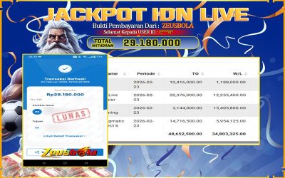 Bukti Kemenangan Member Setia Kami E***8* Sebesar Rp 29.180.000 di Permainan baccarat