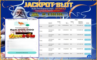 Bukti Kemenangan Member Setia Kami D**A*0* Sebesar Rp 6.000.000 di Permainan PG